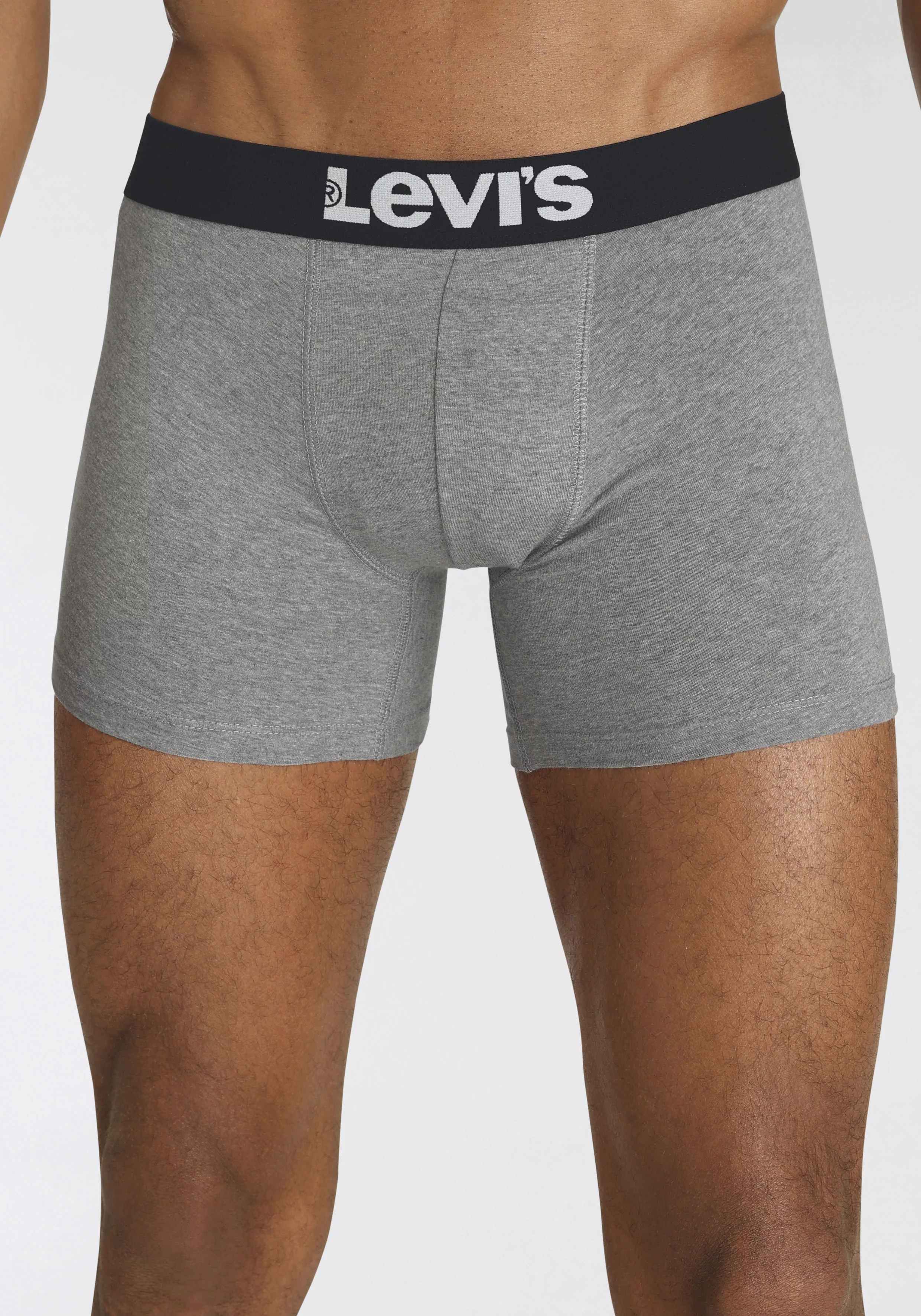 Levis Boxershorts "Men Solid Logo Boxer 4er Pack", (Packung, 4er-Pack), mit günstig online kaufen
