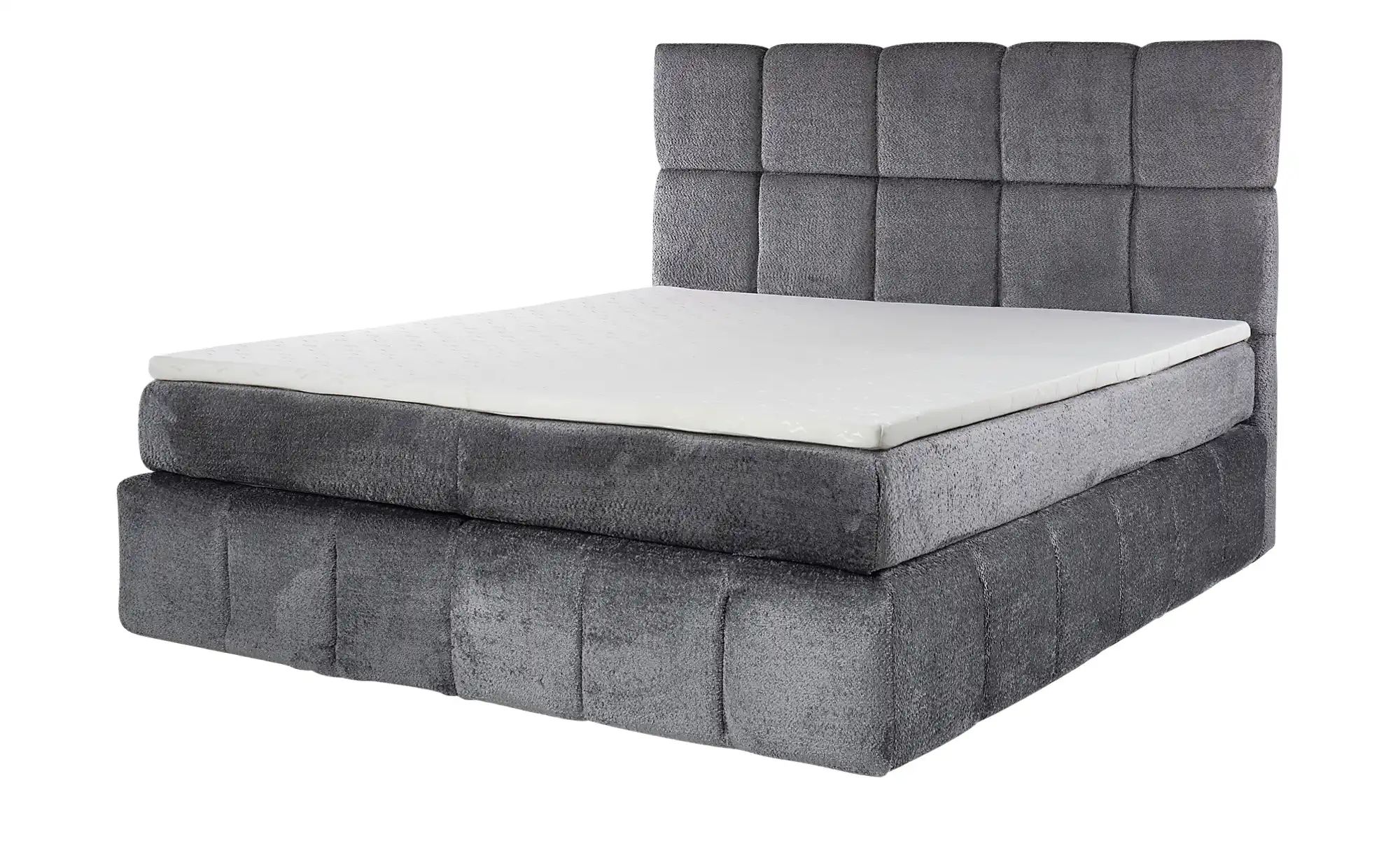 uno Boxspringbett  Piano ¦ grau ¦ Maße (cm): B: 190 H: 132 Betten > Boxspri günstig online kaufen