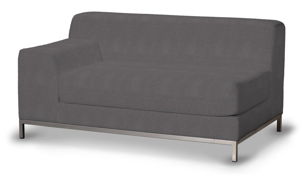 Bezug für Kramfors 2-Sitzer Sofa, Lehne links, dunkelgrau, Bezug für Kramfo günstig online kaufen