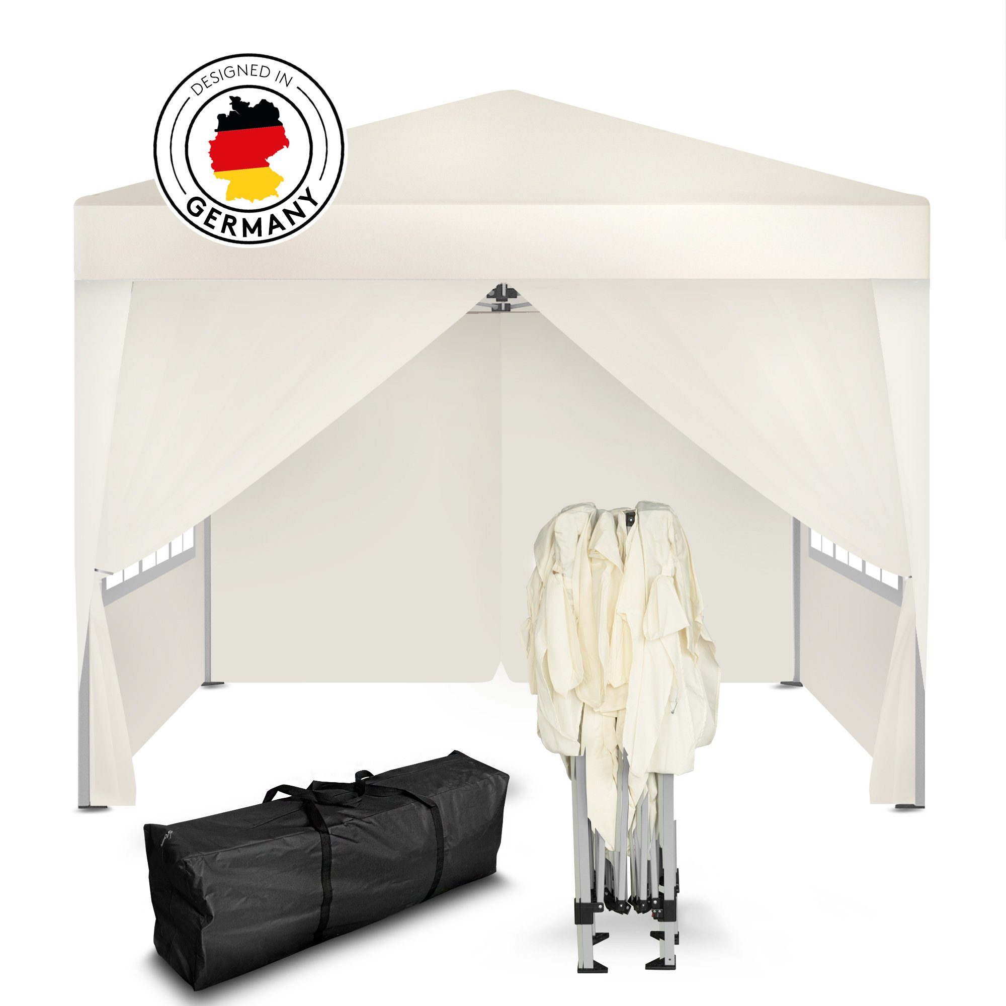 Kronenburg Faltpavillon 3x3 m wasserdicht - günstig online kaufen