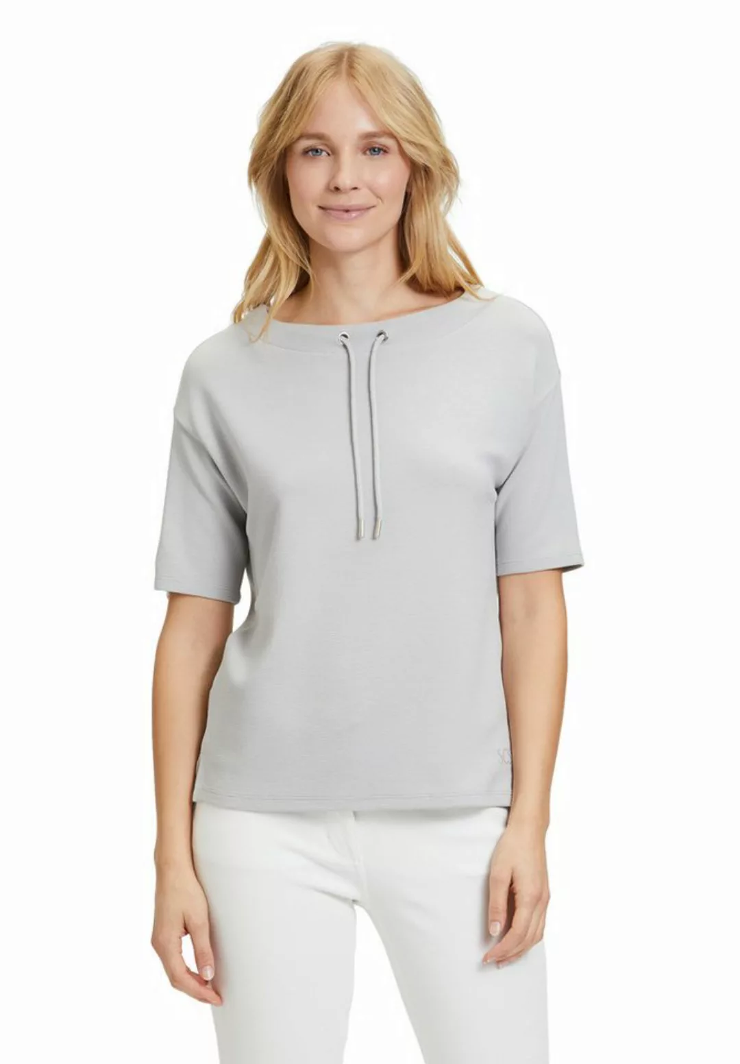 Betty Barclay Kurzarmshirt Betty Barclay Sweatshirt mit Rippenstruktur (1-t günstig online kaufen