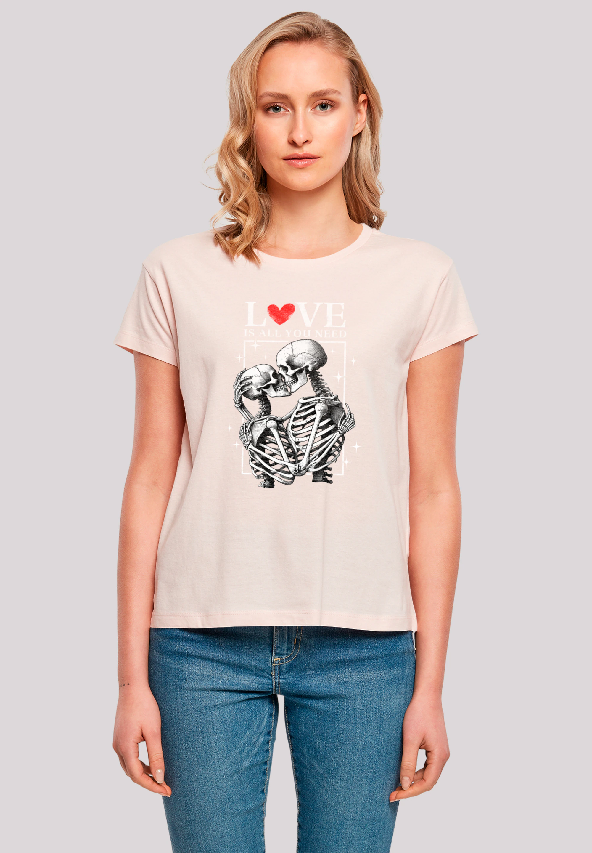 F4NT4STIC T-Shirt "Love is all you need", Premium Qualität günstig online kaufen