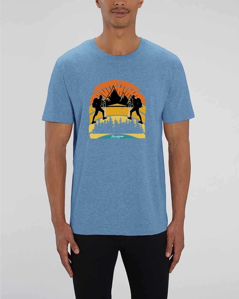 Wandern, Berg, Natur, Wald Tshirt Aus Bio Baumwolle günstig online kaufen