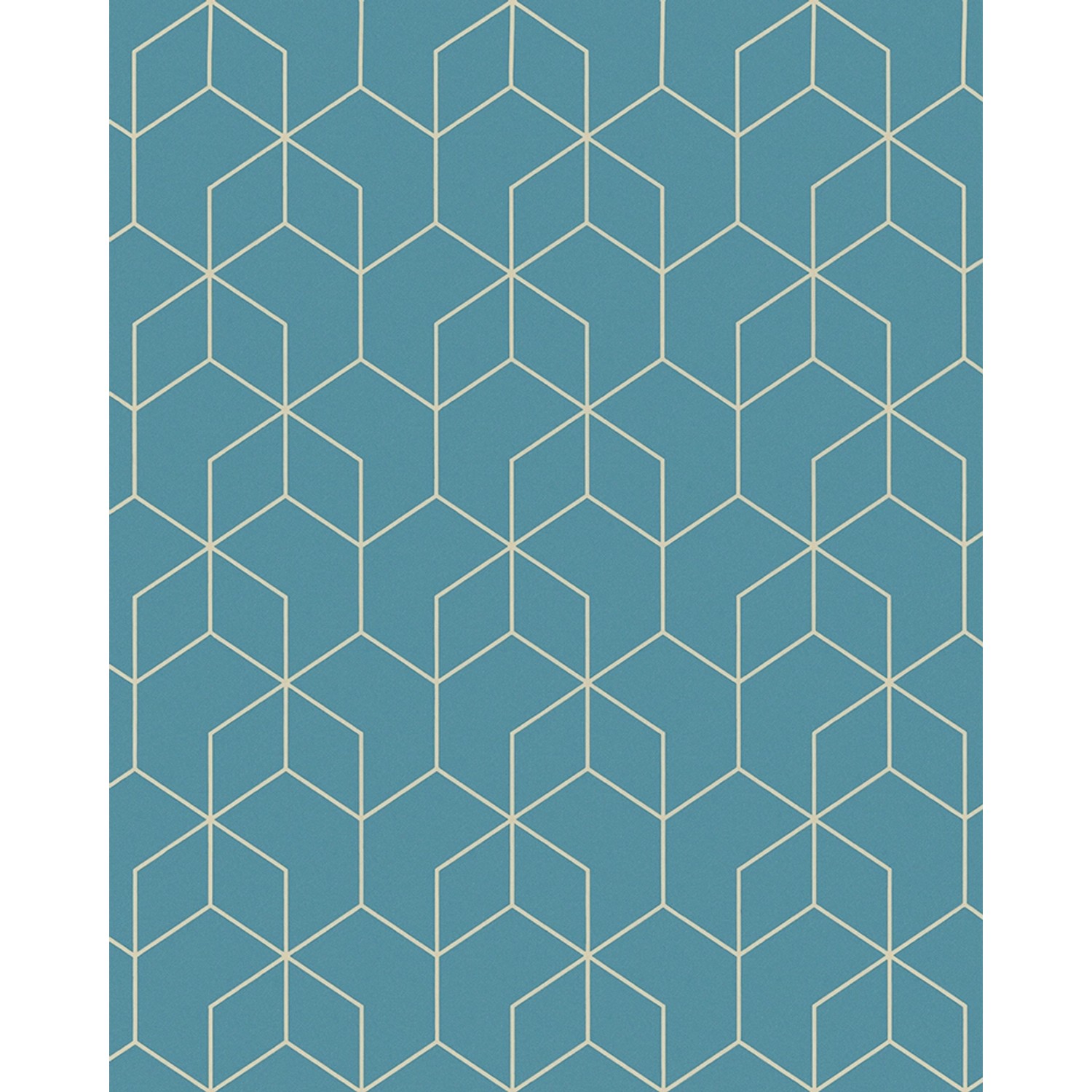 Marburg Vliestapete Grafisch Geometriemotiv Blau 10,05 m x 0,53 m FSC® günstig online kaufen