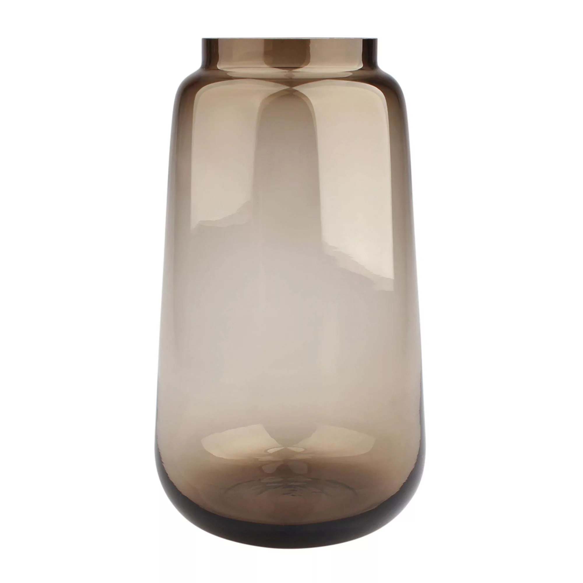 Collection - Bou Vase H 30cm - braun, transparent/H x Ø 30x17cm günstig online kaufen