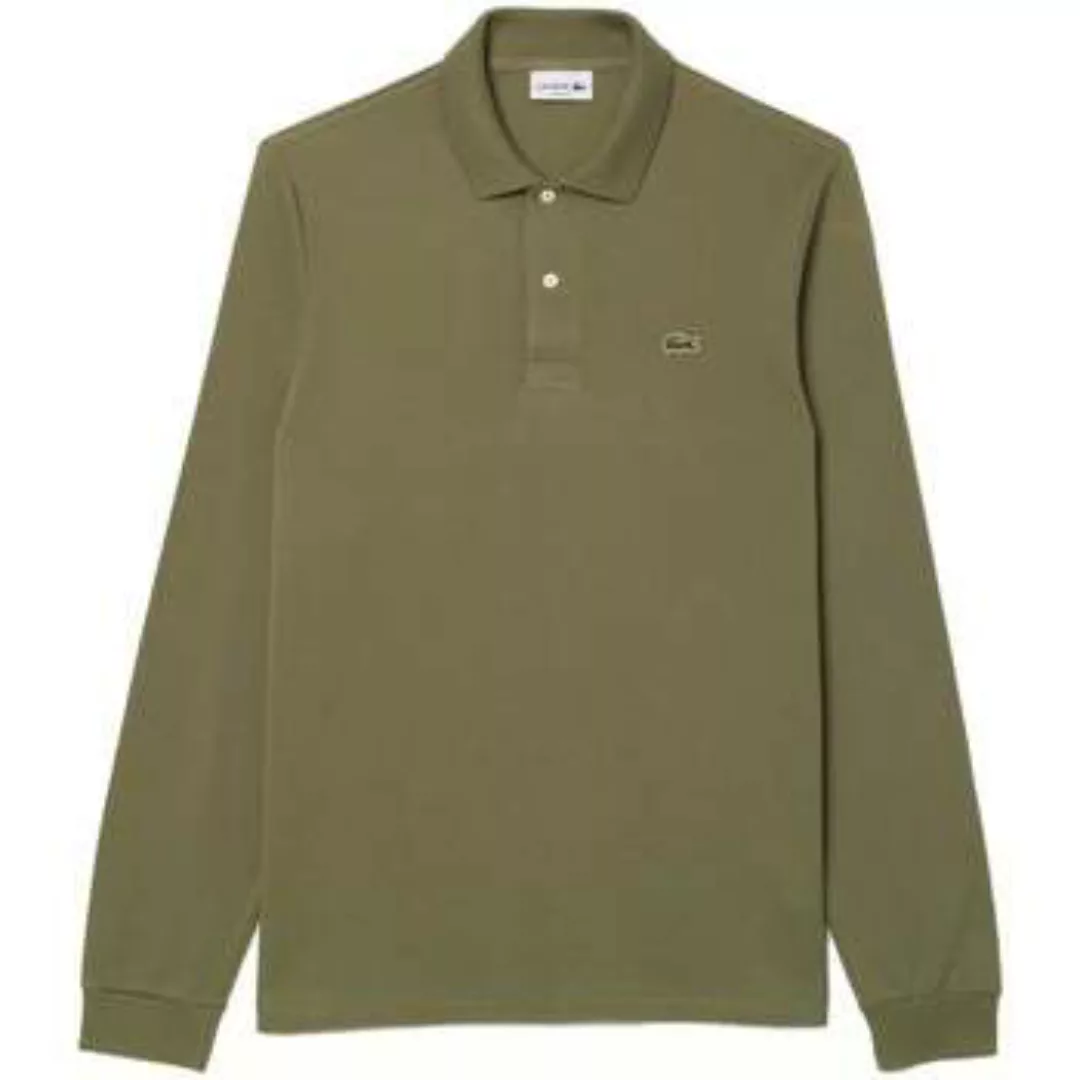 Lacoste  T-Shirts & Poloshirts Classic Fit Long Sleeve Polo Shirt Khaki Gre günstig online kaufen