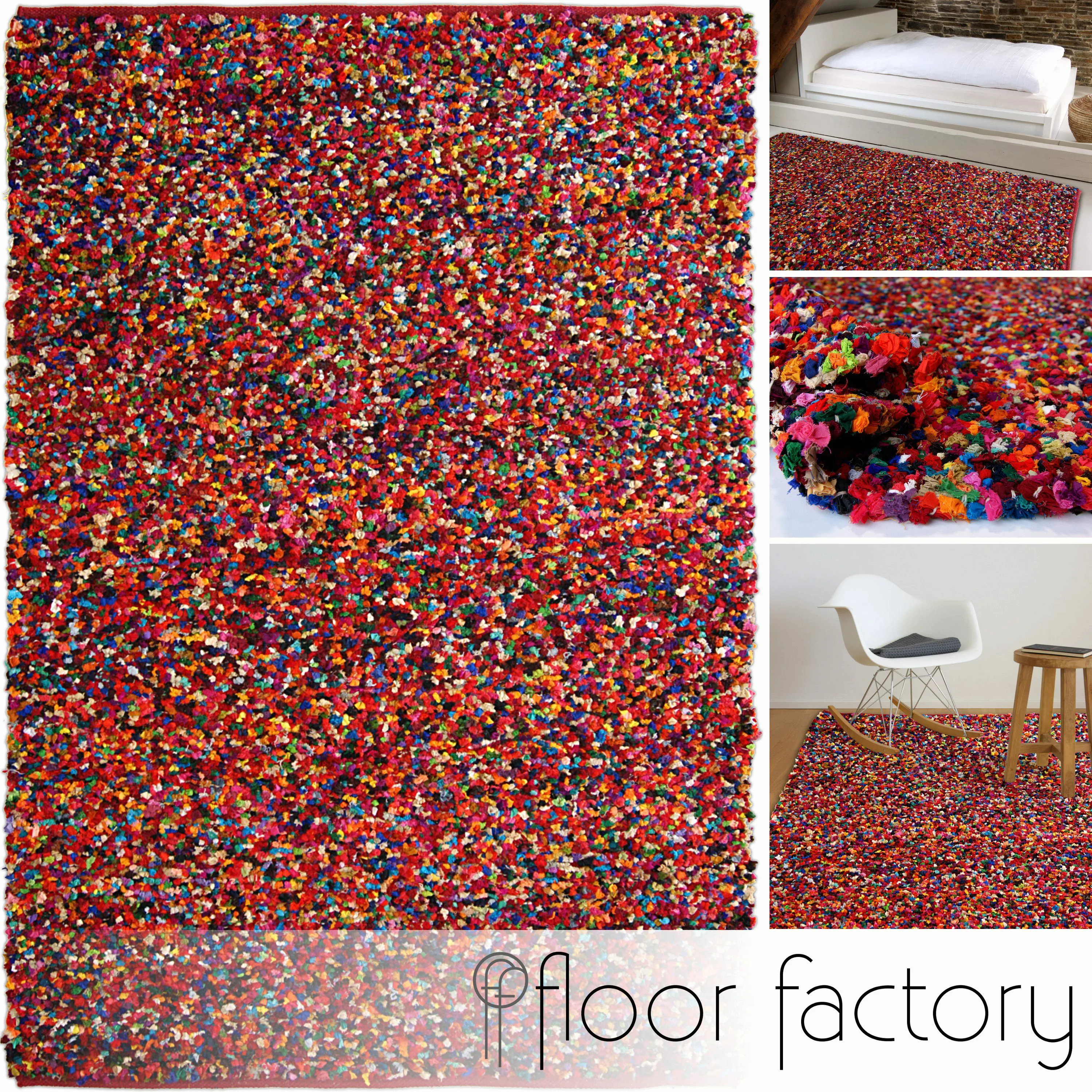 floor factory Teppich Confetti, rechteckig, Höhe: günstig online kaufen