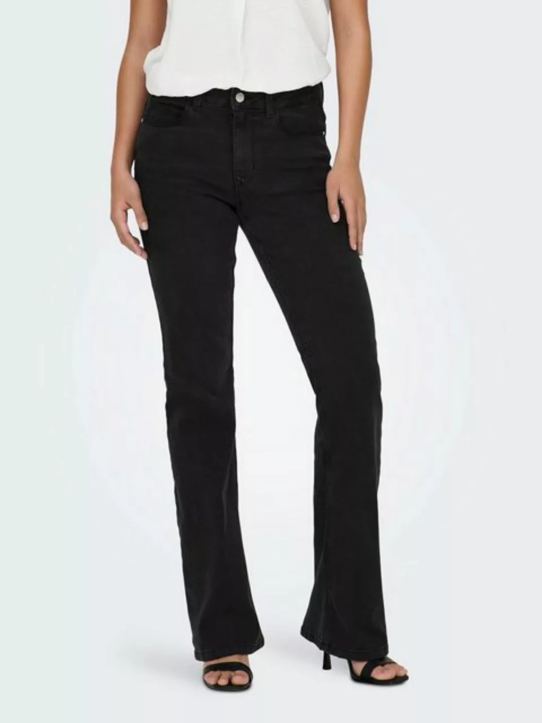 JDY High-waist-Jeans JDYNEWFLORA HW FLARED DG30 DNM NOOS günstig online kaufen