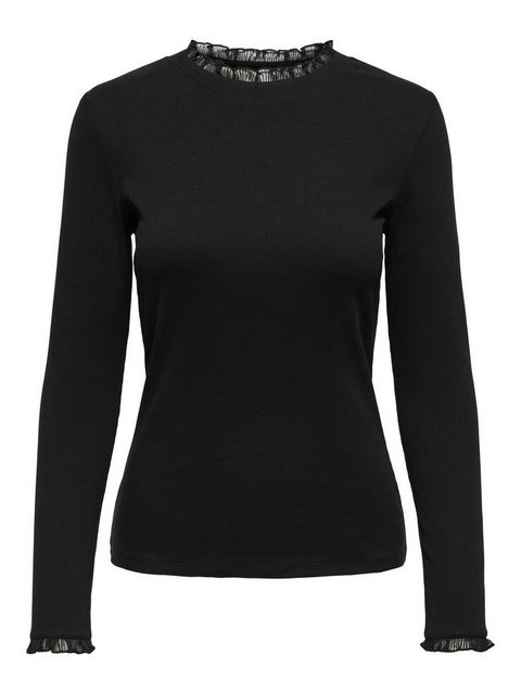 ONLY Blusenshirt ONLLESLIE L/S LACE MIX TOP JRS NOOS günstig online kaufen