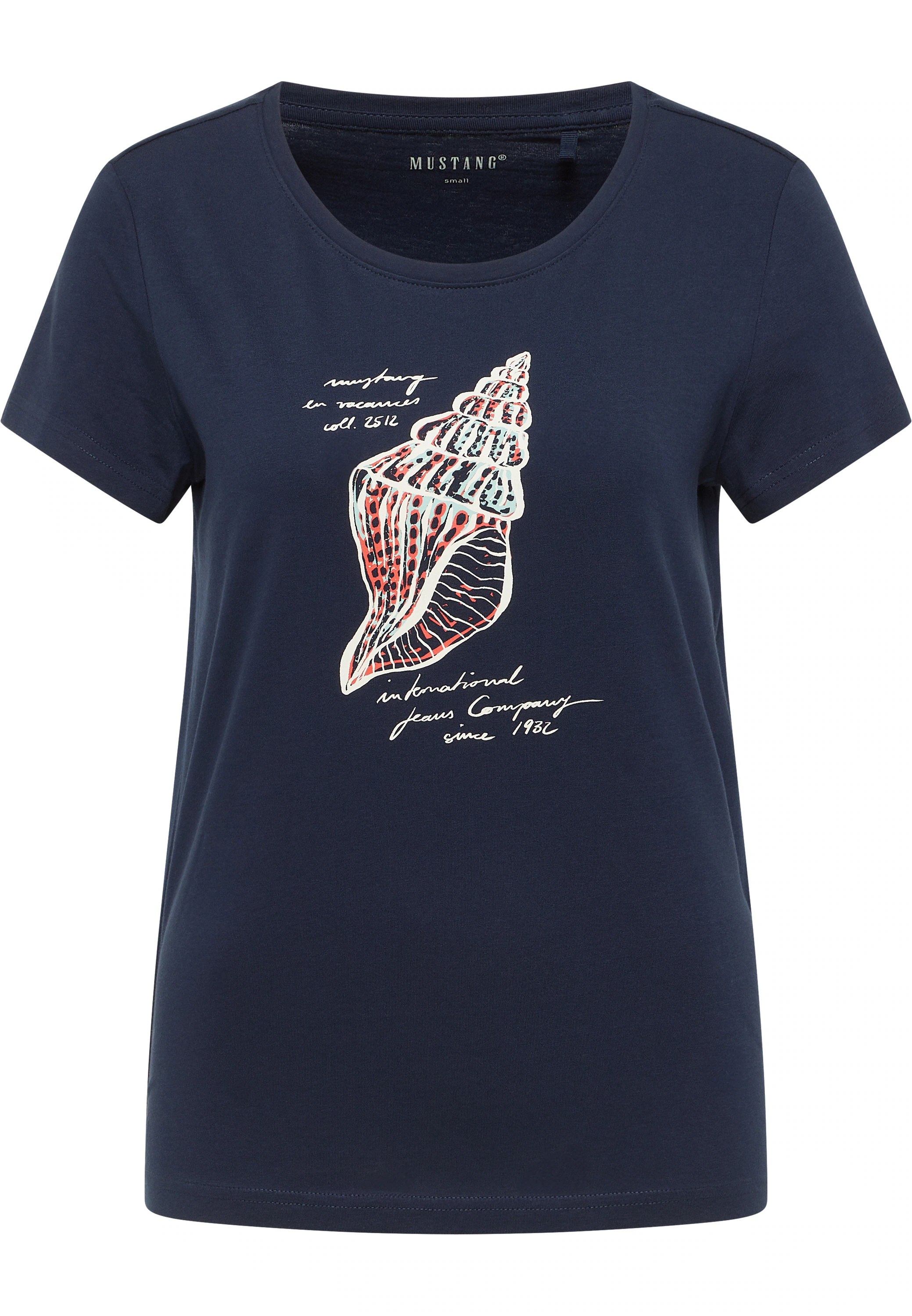MUSTANG Kurzarmshirt "Damen Style Alma" günstig online kaufen