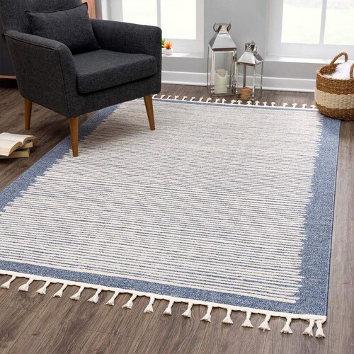 Carpet City Teppich »Art 2231«, rechteckig, 7 mm Höhe, Läufer, Kurzflor, mi günstig online kaufen