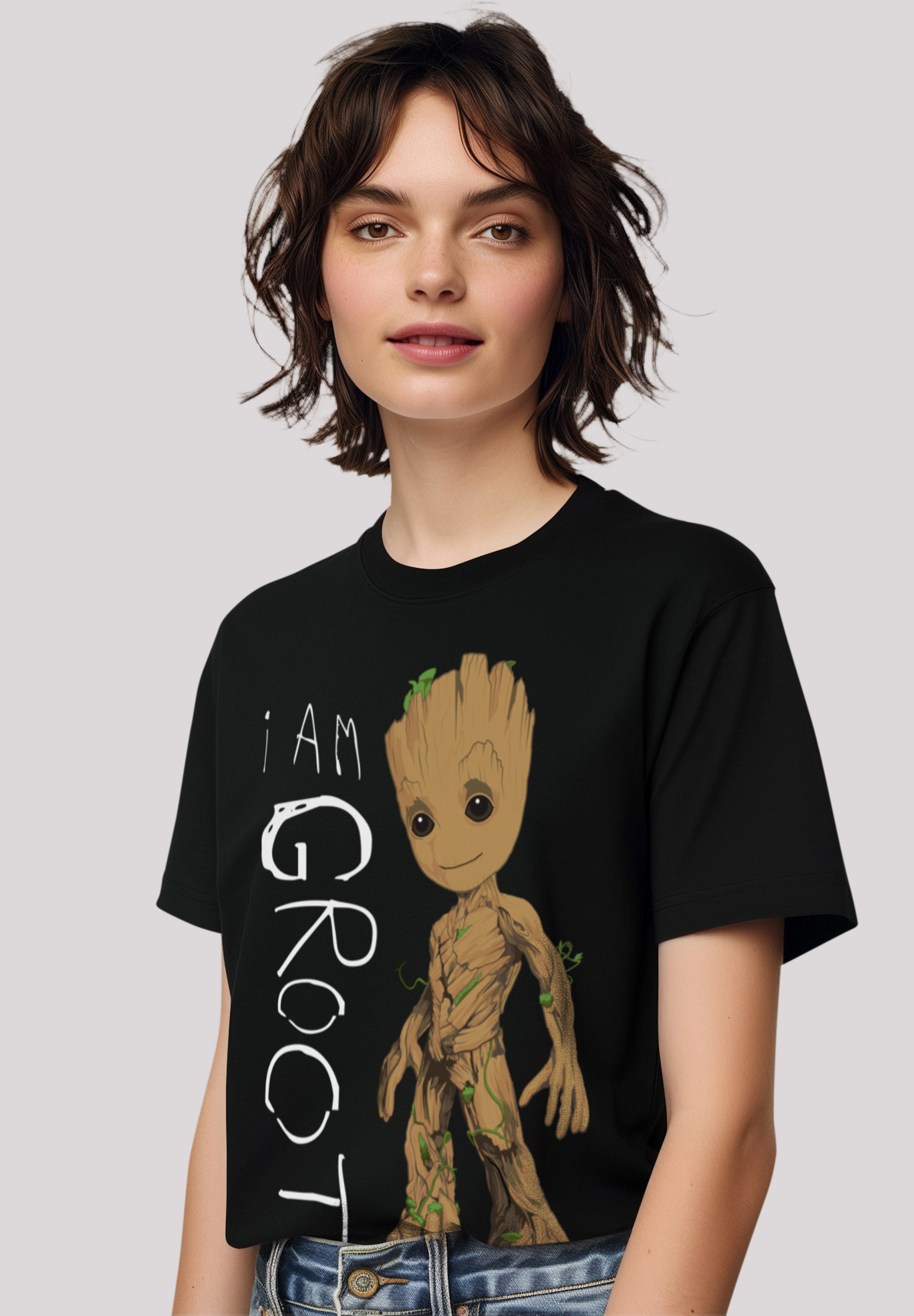 F4NT4STIC T-Shirt "Marvel Guardians of the Galaxy Ich bin Groot", Premium Q günstig online kaufen