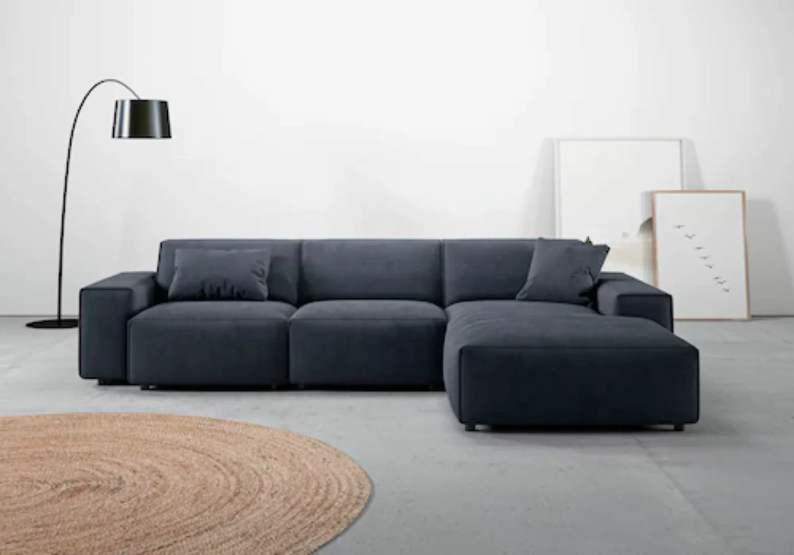 andas Ecksofa »Glimminge auch in Breitcord, Feincord, Bouclé + Easy care-Be günstig online kaufen