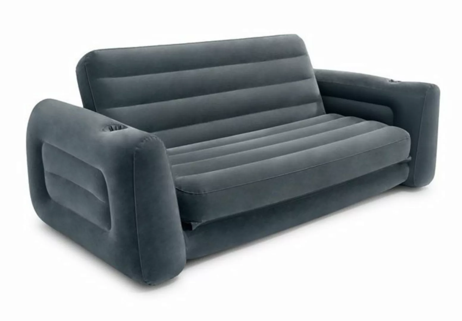 Intex Luftbett Schlafcouch Luftbett ausziehbares Sofa aufblasbar 203×231×26 günstig online kaufen