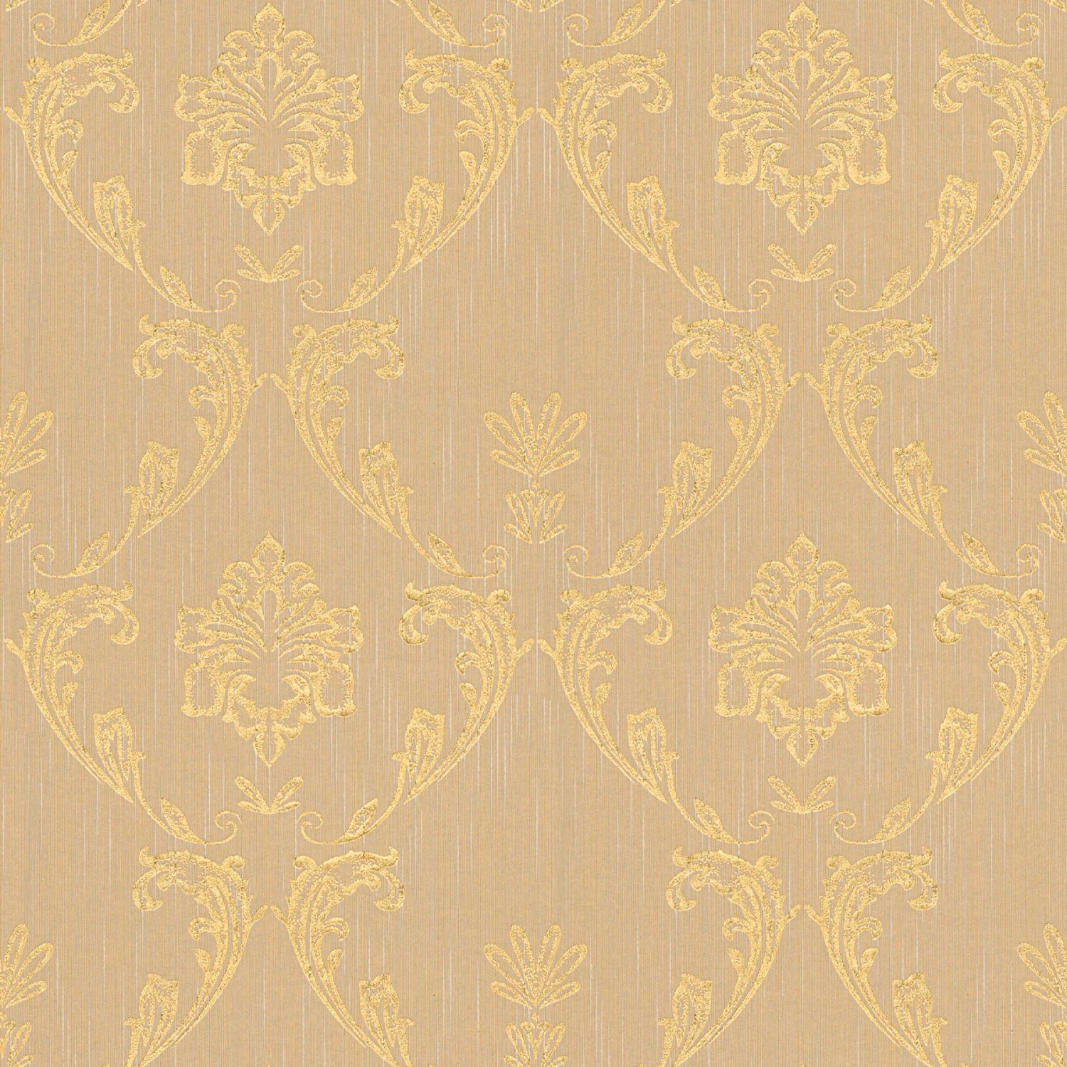 Tadessi Tapete Barock Giulia M1 No 2173 Vliestapete Gold Beige Ornament Bar günstig online kaufen