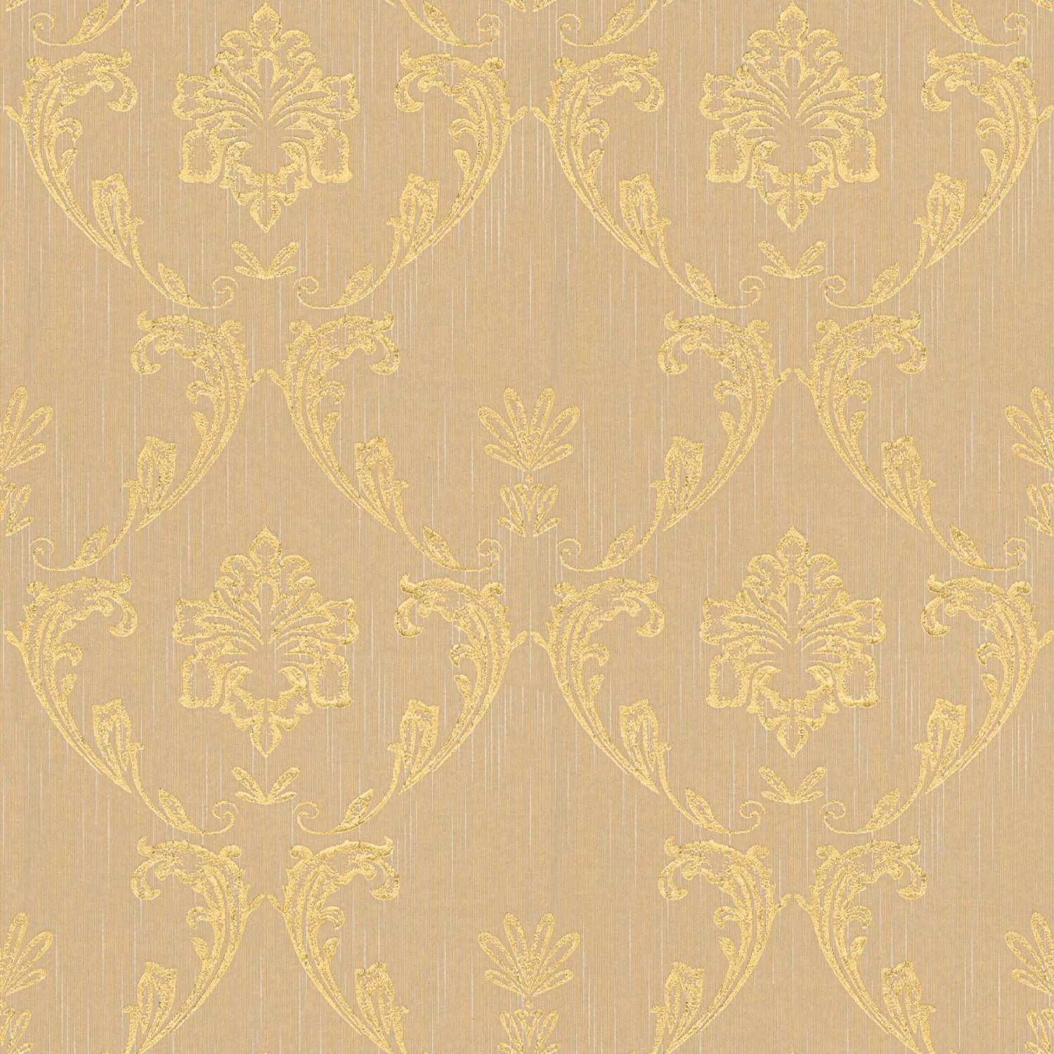 Tadessi Tapete Barock Giulia M1 No 2173 Vliestapete Gold Beige Ornament Bar günstig online kaufen