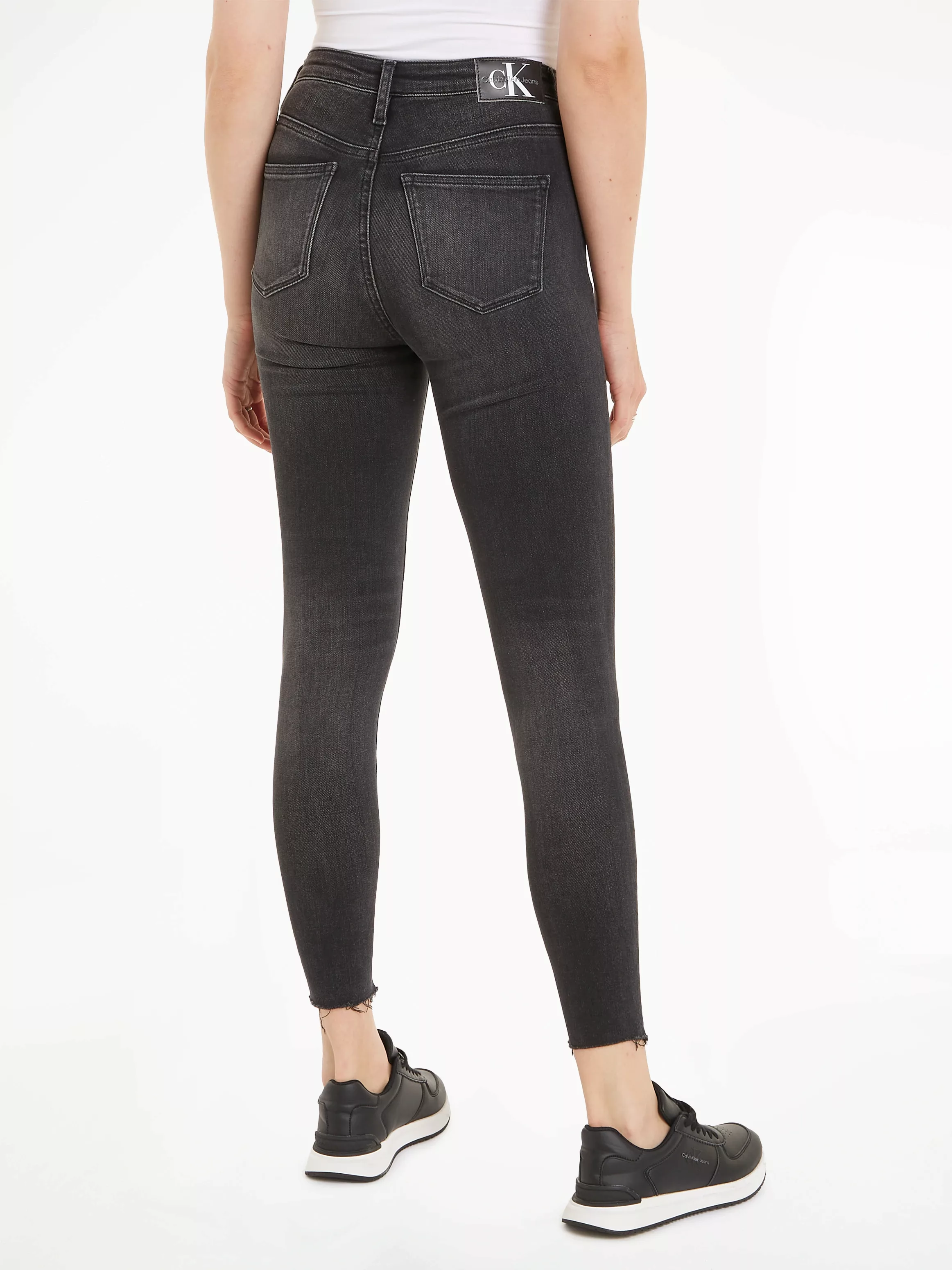 Calvin Klein Jeans Ankle-Jeans HIGH RISE SUPER SKINNY ANKLE günstig online kaufen