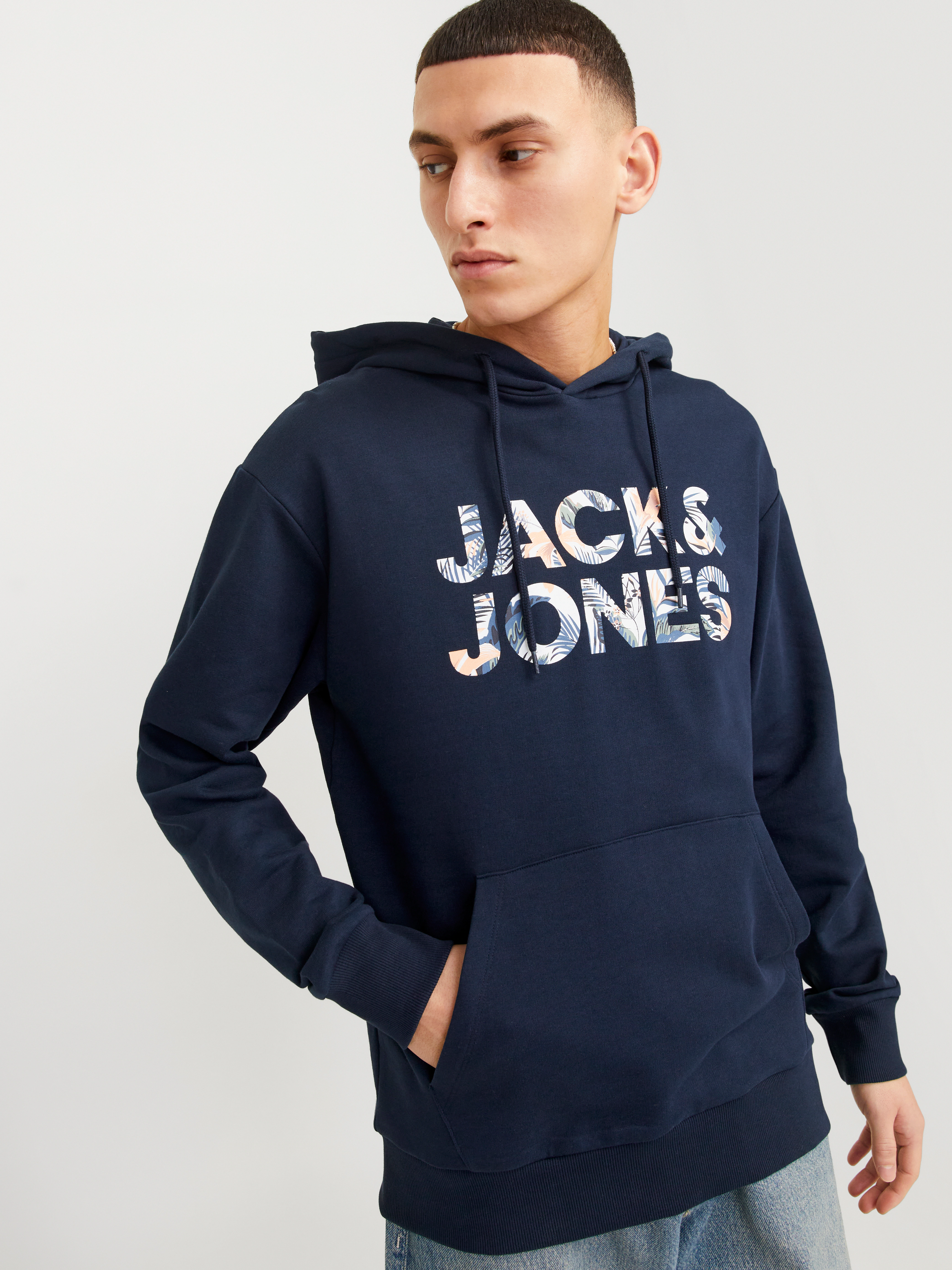 Jack & Jones Kapuzensweatshirt "JJEBRYAN CORP LOGO SWEAT HOOD NOOS", mit Lo günstig online kaufen