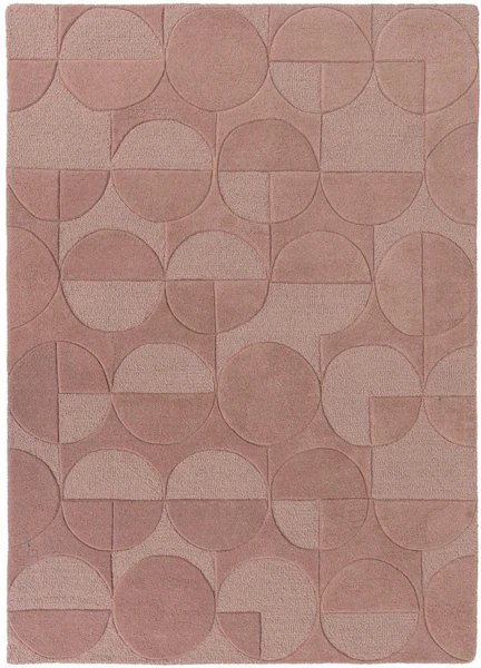 FLAIR RUGS Wollteppich »Gigi«, rechteckig, aus 100% Wolle, geometrisches De günstig online kaufen