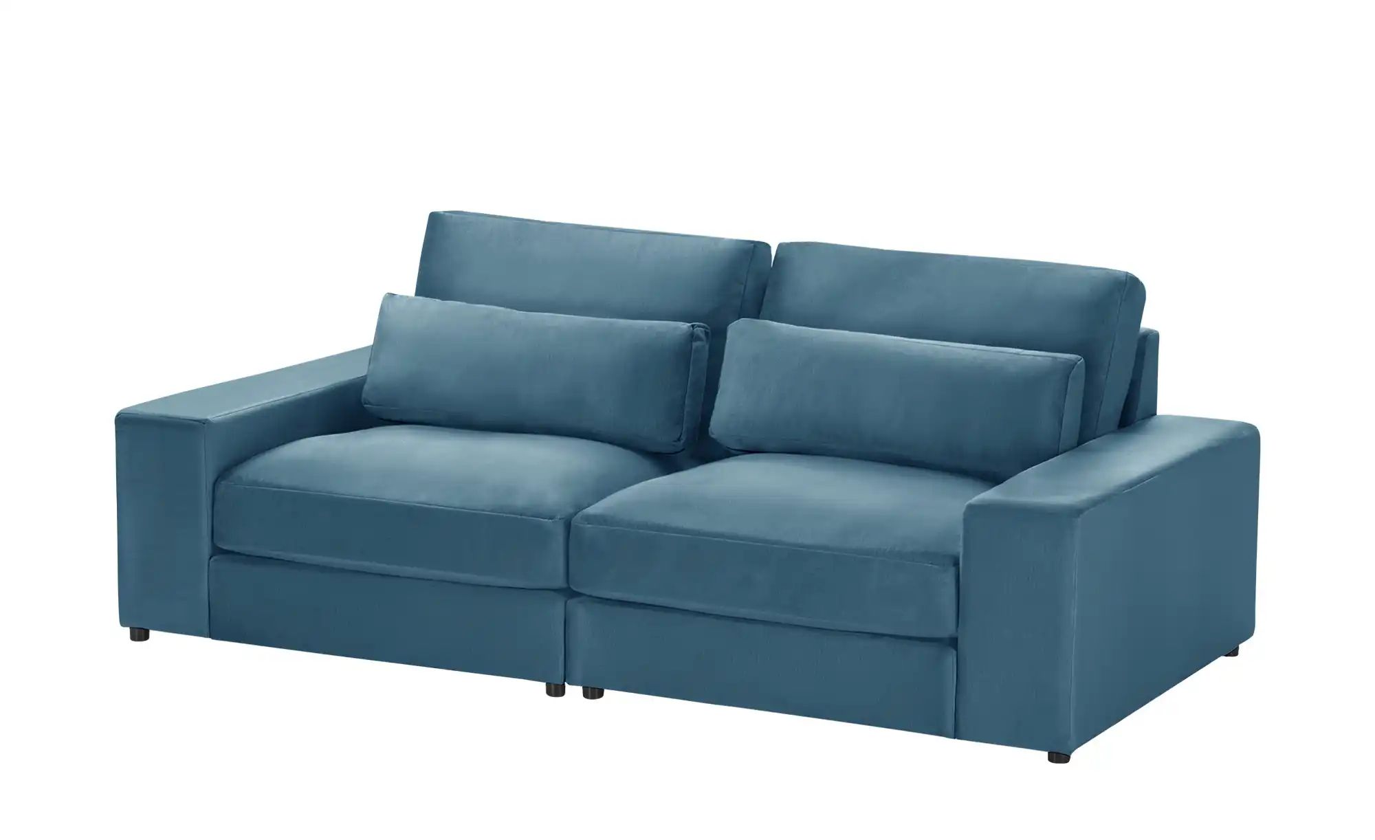 Big Sofa  Branna ¦ blau ¦ Maße (cm): B: 232 H: 88 T: 120 Polstermöbel > Sof günstig online kaufen