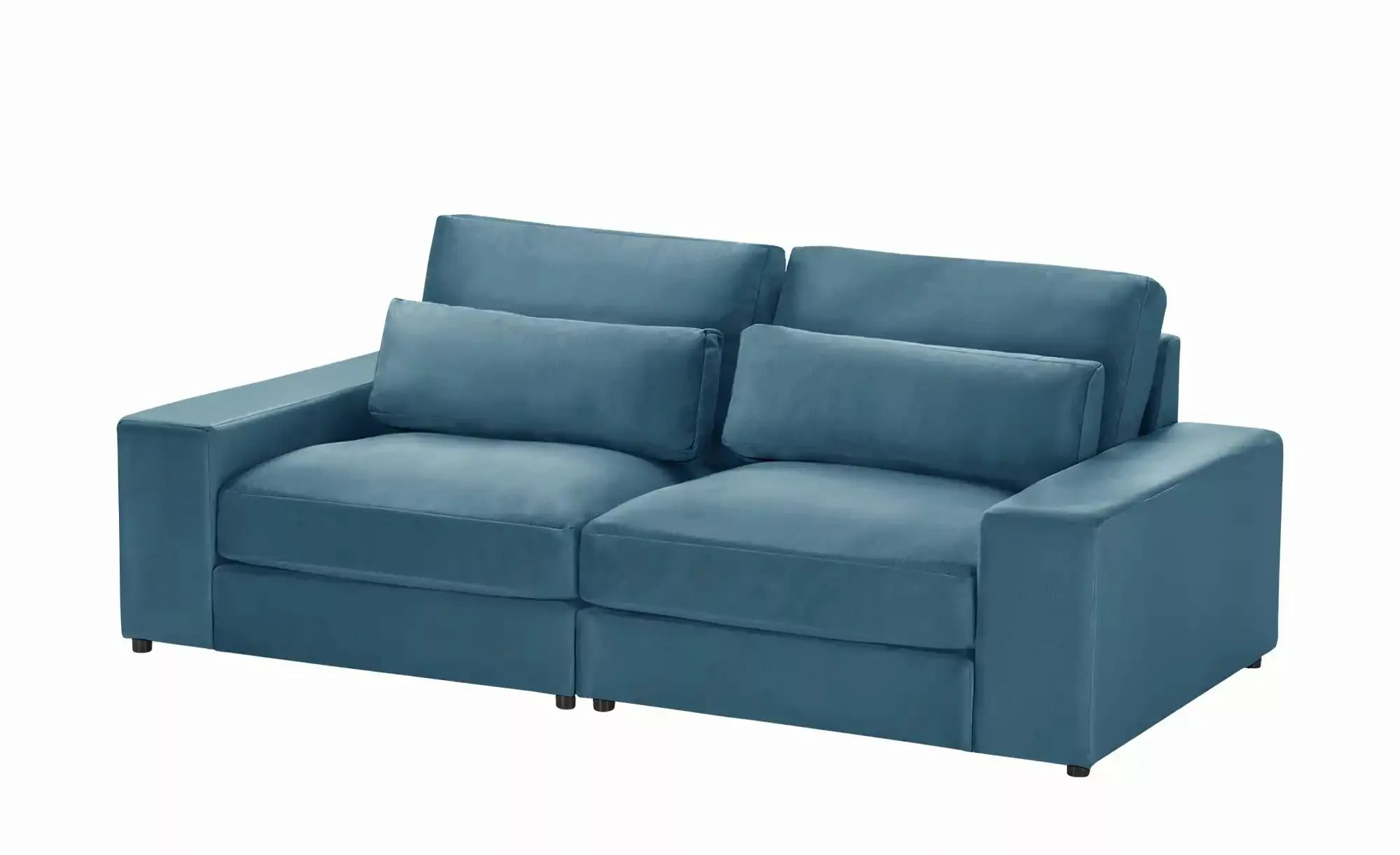 Big Sofa  Branna ¦ blau ¦ Maße (cm): B: 232 H: 88 T: 120.0 Polstermöbel > S günstig online kaufen