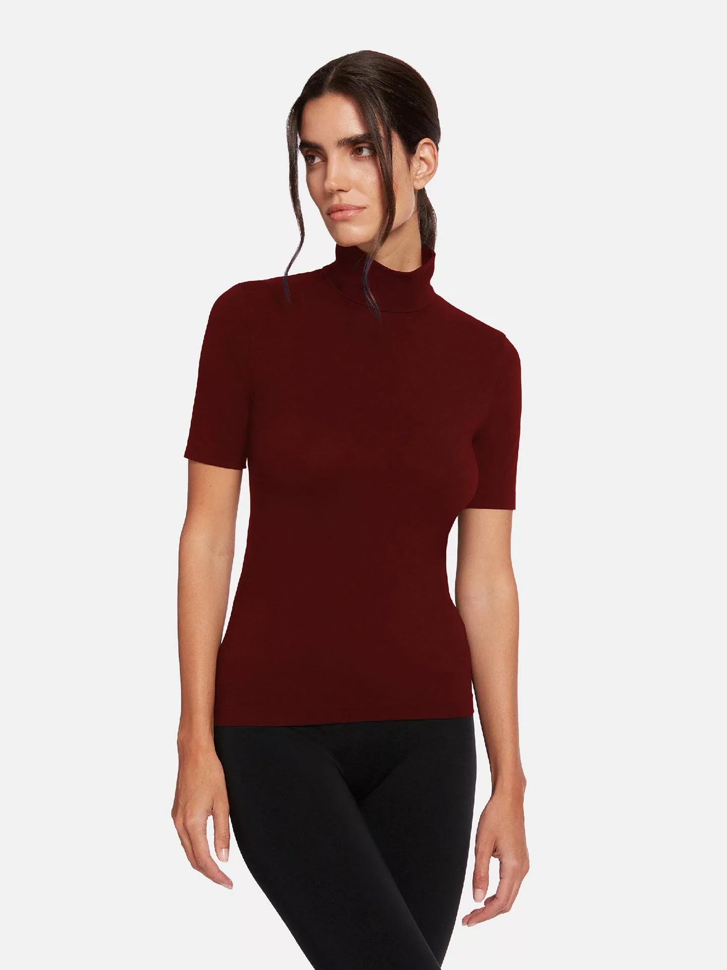 Wolford - Aurora Shirt, Frau, acai, Größe: L günstig online kaufen