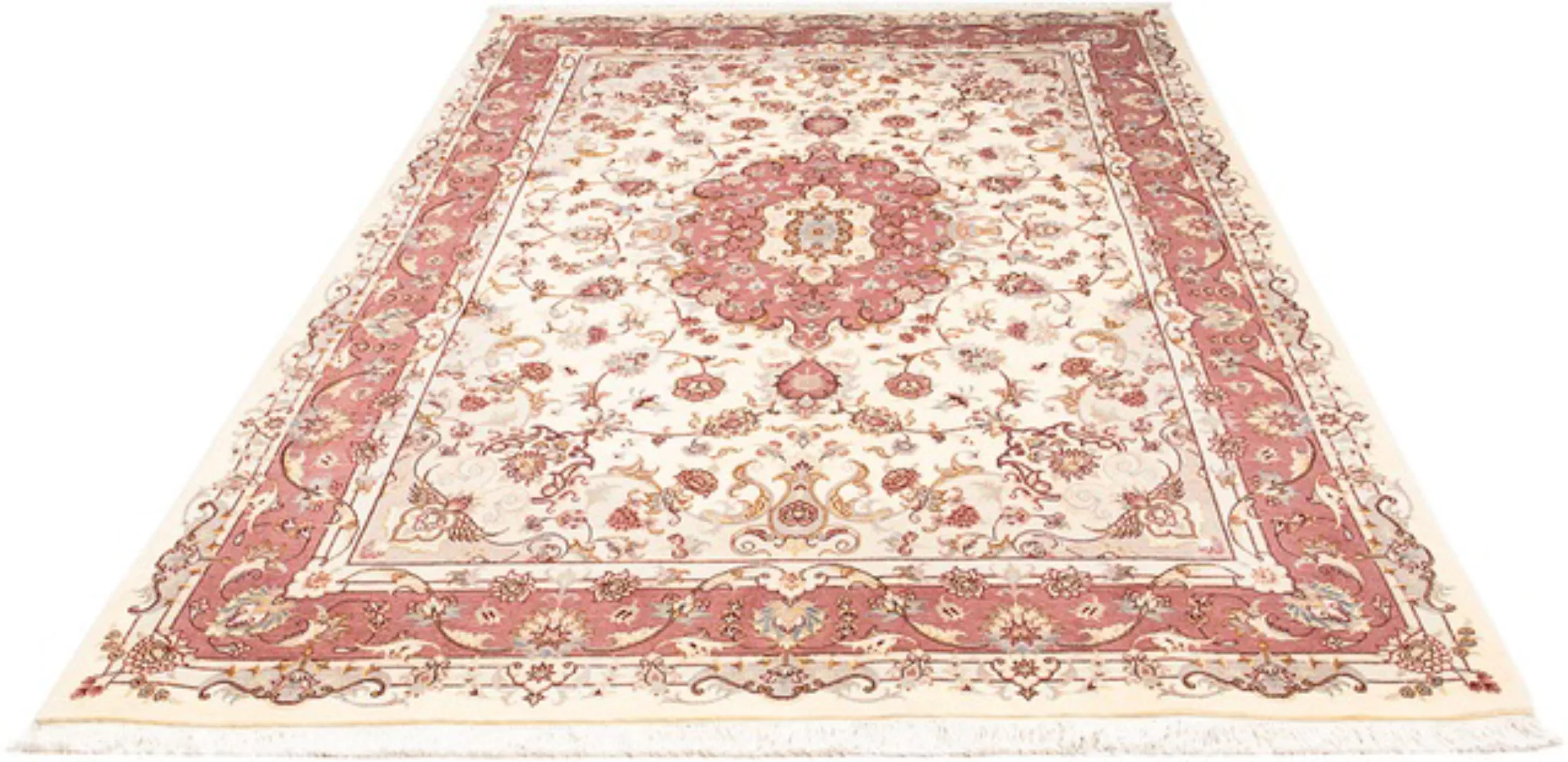 morgenland Orientteppich »Perser - Täbriz - Royal - 242 x 167 cm - beige«, günstig online kaufen