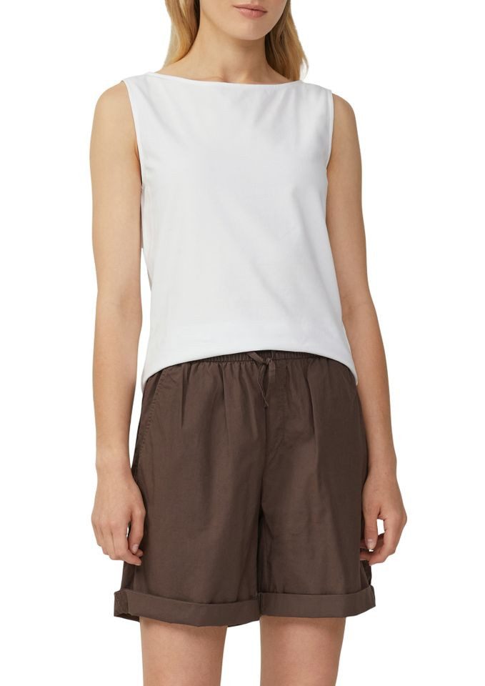 s.Oliver Shirttop Top aus Baumwollmix mit günstig online kaufen