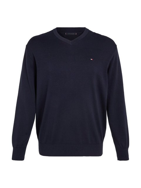 Tommy Hilfiger Big & Tall V-Ausschnitt-Pullover BT-CLASSIC COTTON V NECK-B günstig online kaufen