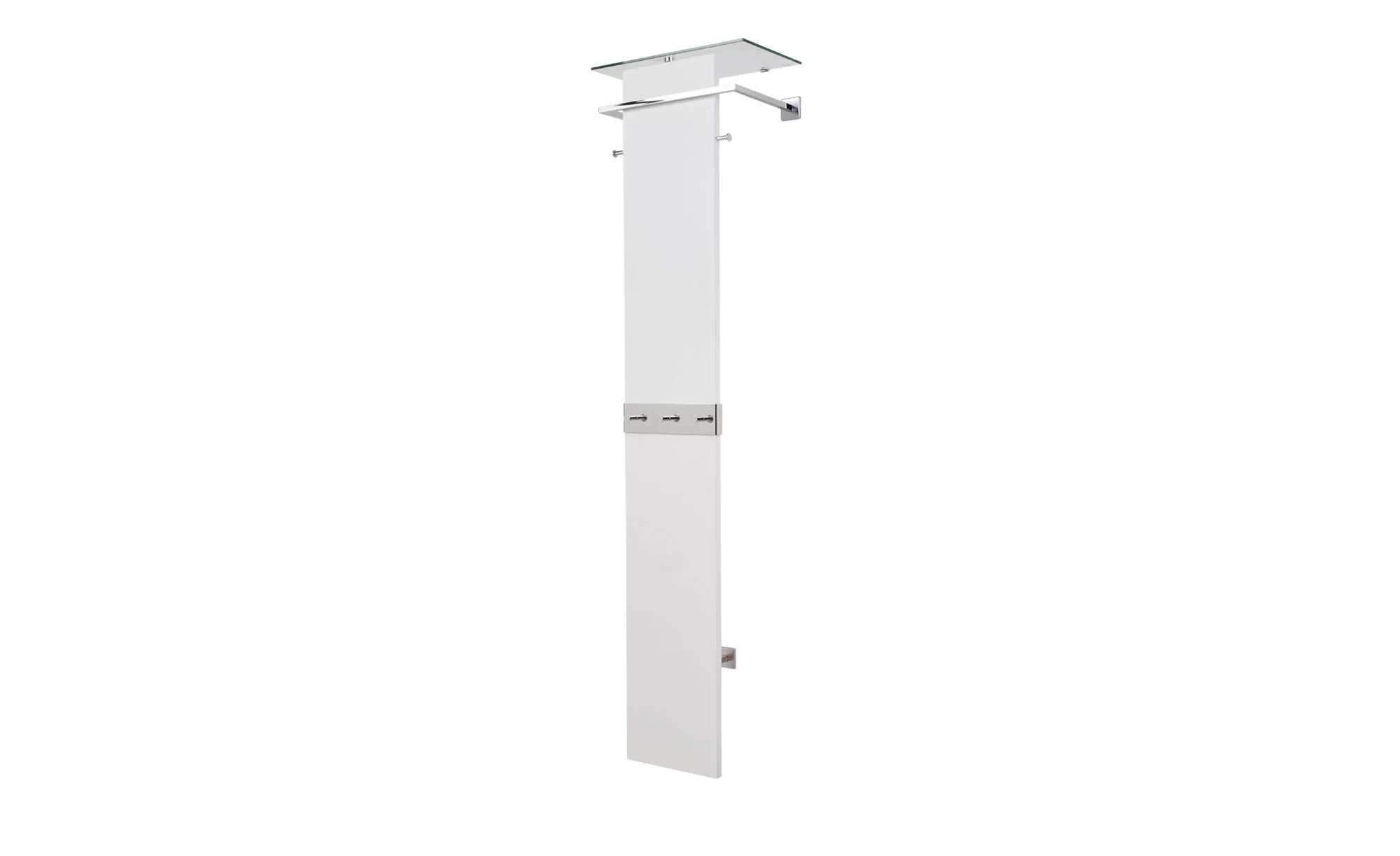 Garderobe   Casate - weiß - 50 cm - 192 cm - 30 cm - Sconto günstig online kaufen