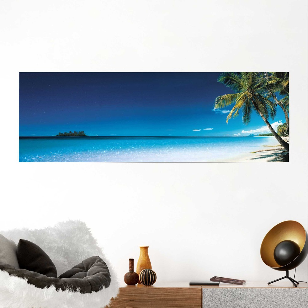 Reinders Poster "Palme am Strand", (1 St.) günstig online kaufen