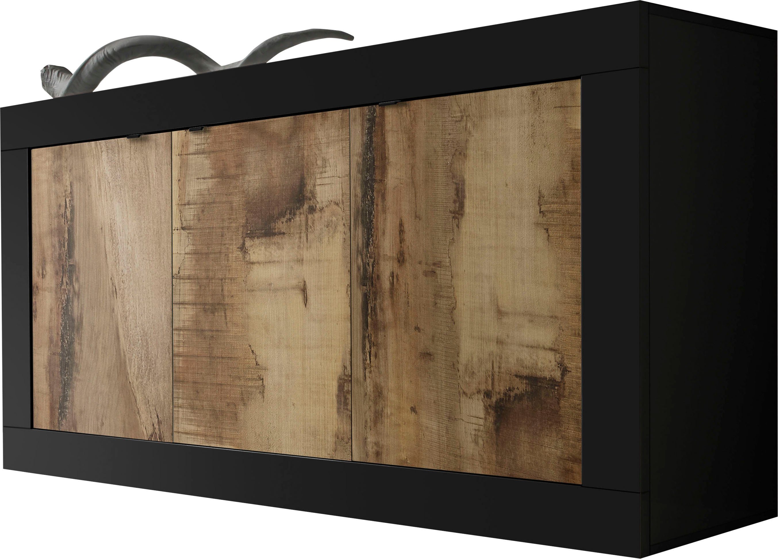 INOSIGN Sideboard "Basic Breite 160 cm, Kommode 3 Türen, Anrichte,", Metall günstig online kaufen