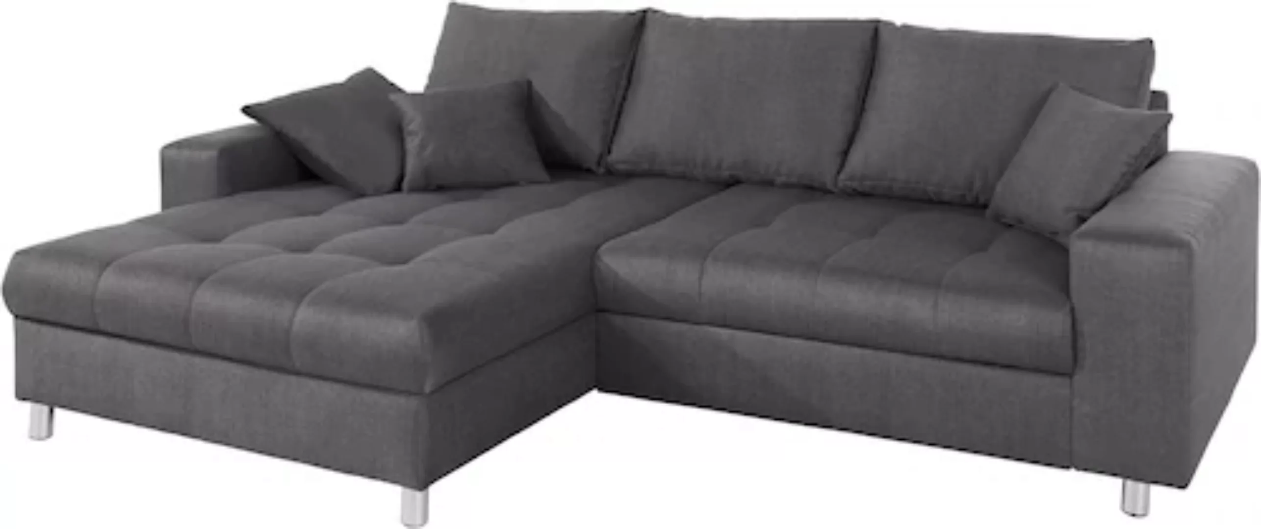 Mr. Couch Ecksofa »Tobi L-Form«, wahlweise mit Kaltschaum (140kg Belastung/ günstig online kaufen