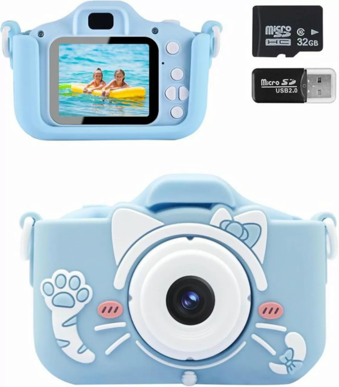 CGSGDK 2,0-Zoll 20MP/1080P wiederaufladbare Selfie- Kinderkamera (20 MP, mi günstig online kaufen