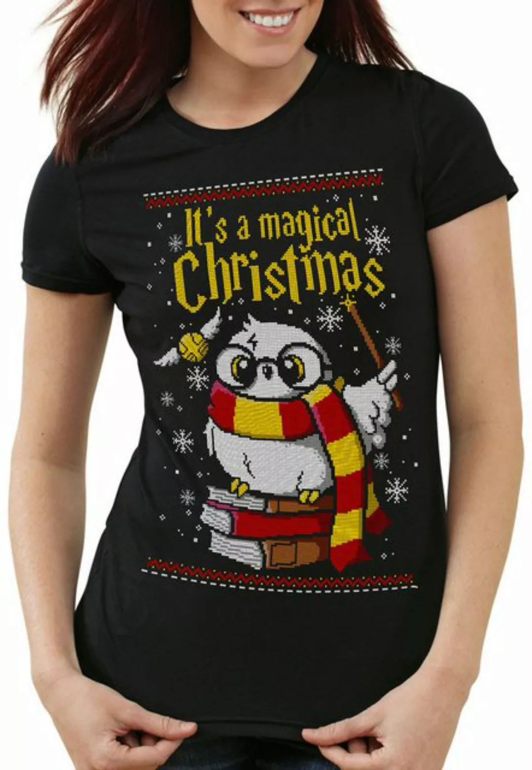 style3 T-Shirt Magic Christmas Sweater harry ugly potter weihnachtspullover günstig online kaufen