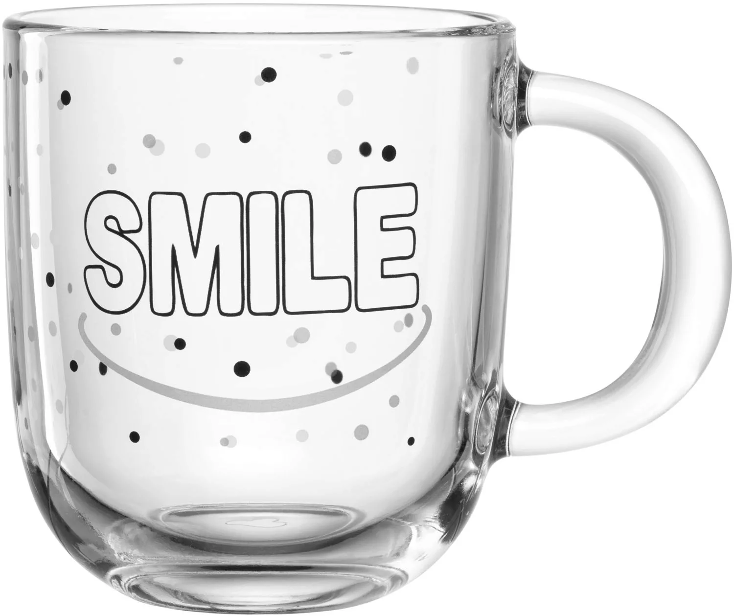 LEONARDO Tasse »Becher "SMILE", 4er-Set, UFFICIO«, (Set, 4 tlg., 4 Tassen m günstig online kaufen