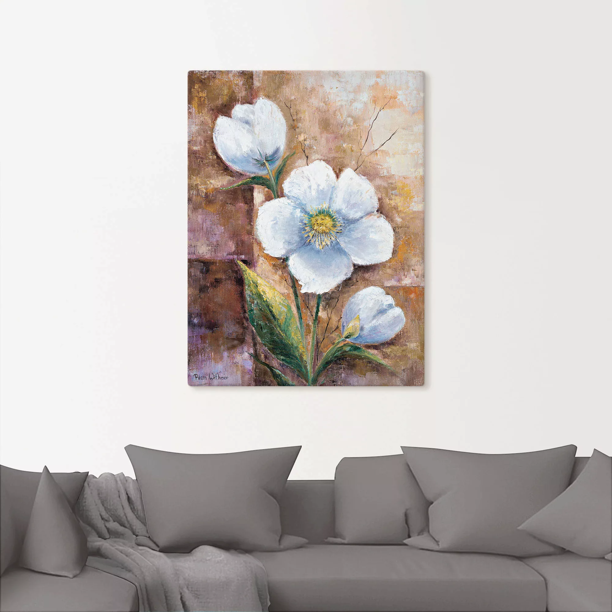 Artland Leinwandbild »Es ist ein Traum«, Blumen, (1 St.), auf Keilrahmen ge günstig online kaufen