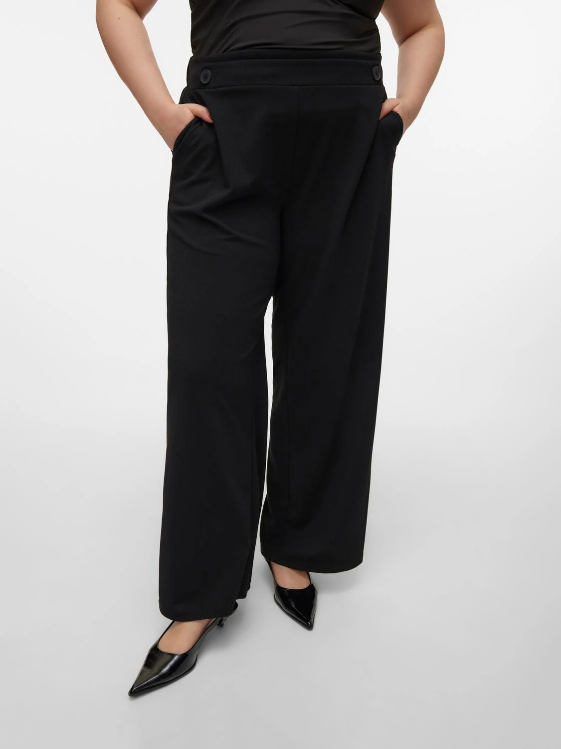 Vero Moda Curve Anzughose VMCLIVA HW WIDE PANT CUR NOOS günstig online kaufen