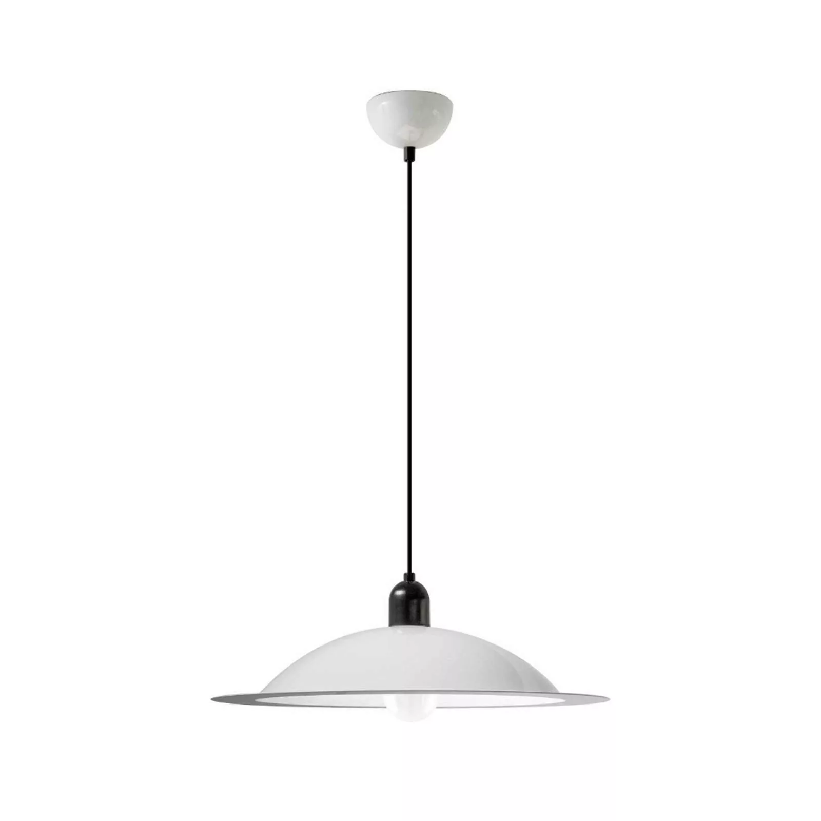 Stilnovo Lampiatta LED-Hängelampe, Ø 50cm, weiß günstig online kaufen