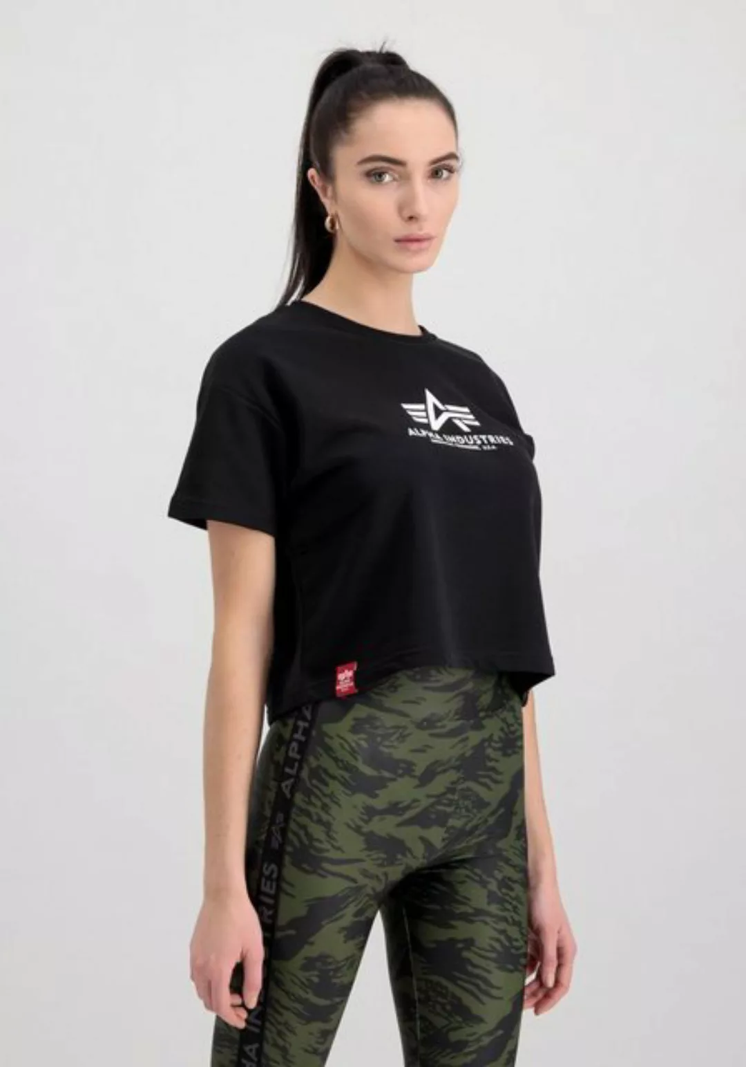 Alpha Industries T-Shirt Alpha Industries Women - T-Shirts Basic Boxy T Wom günstig online kaufen