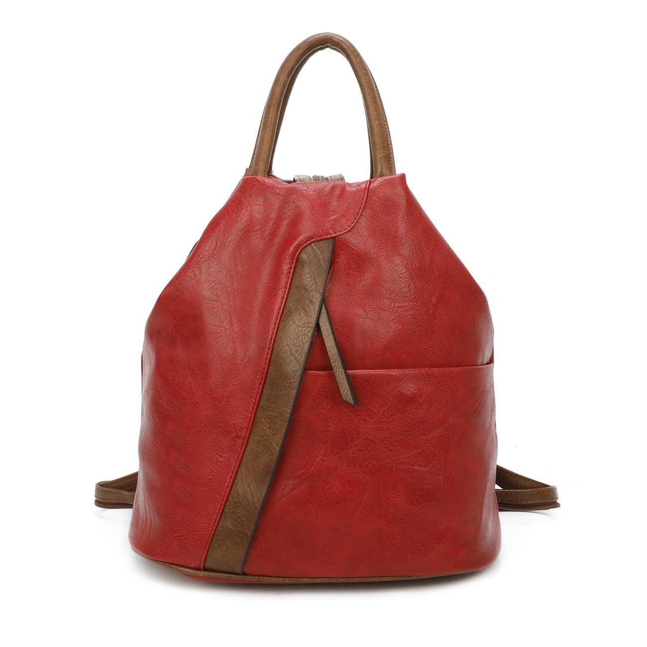 ITALYSHOP24 Rucksack Damen City- TagesRucksack Daypack günstig online kaufen