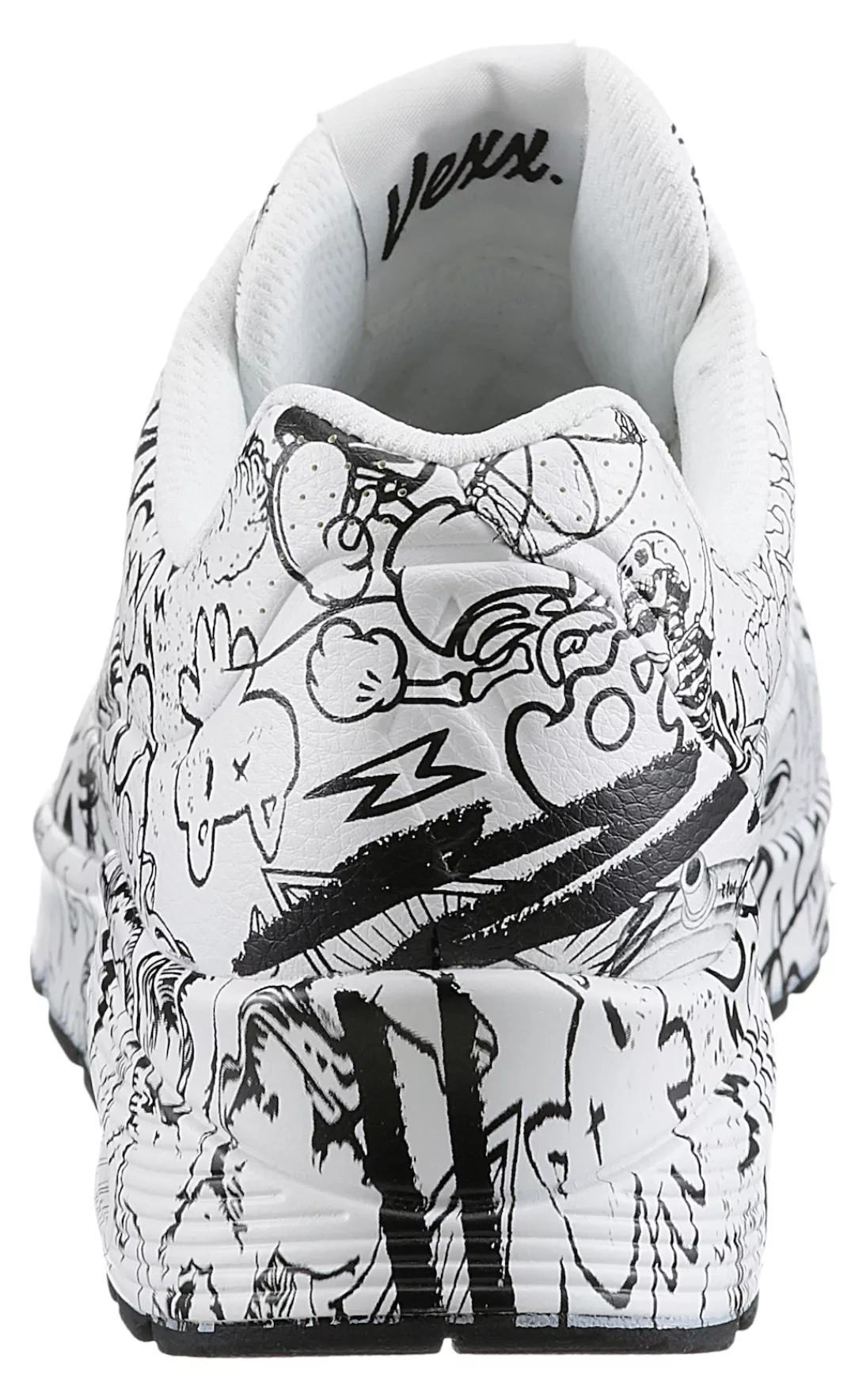 Skechers Sneaker "UNO-PROCESS SKETCH", mit coolem Sketchprint, Freizeitschu günstig online kaufen