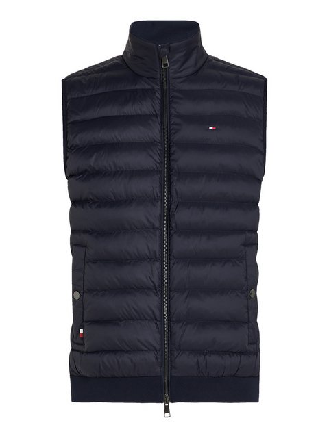 Tommy Hilfiger Steppweste MIX MEDIA VEST Rückenteil ungesteppt günstig online kaufen