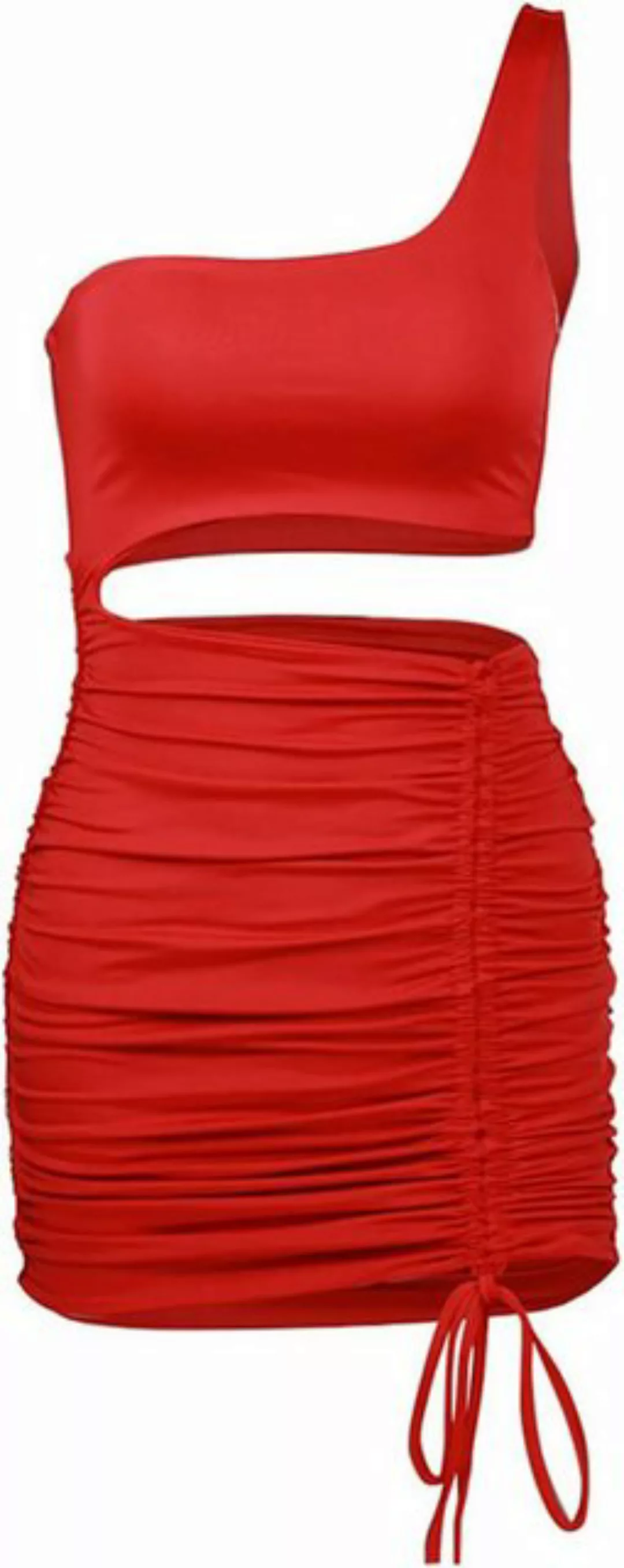 BlauWave Dirndl Sommer Damen Slim Fit Sleeveless Beach Party Kleid Solide F günstig online kaufen