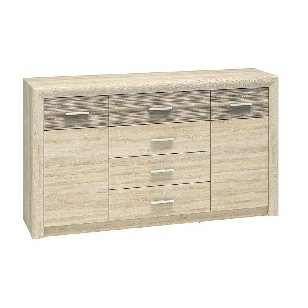 Sideboard in Kiefer hell 165 cm CORK-131 günstig online kaufen