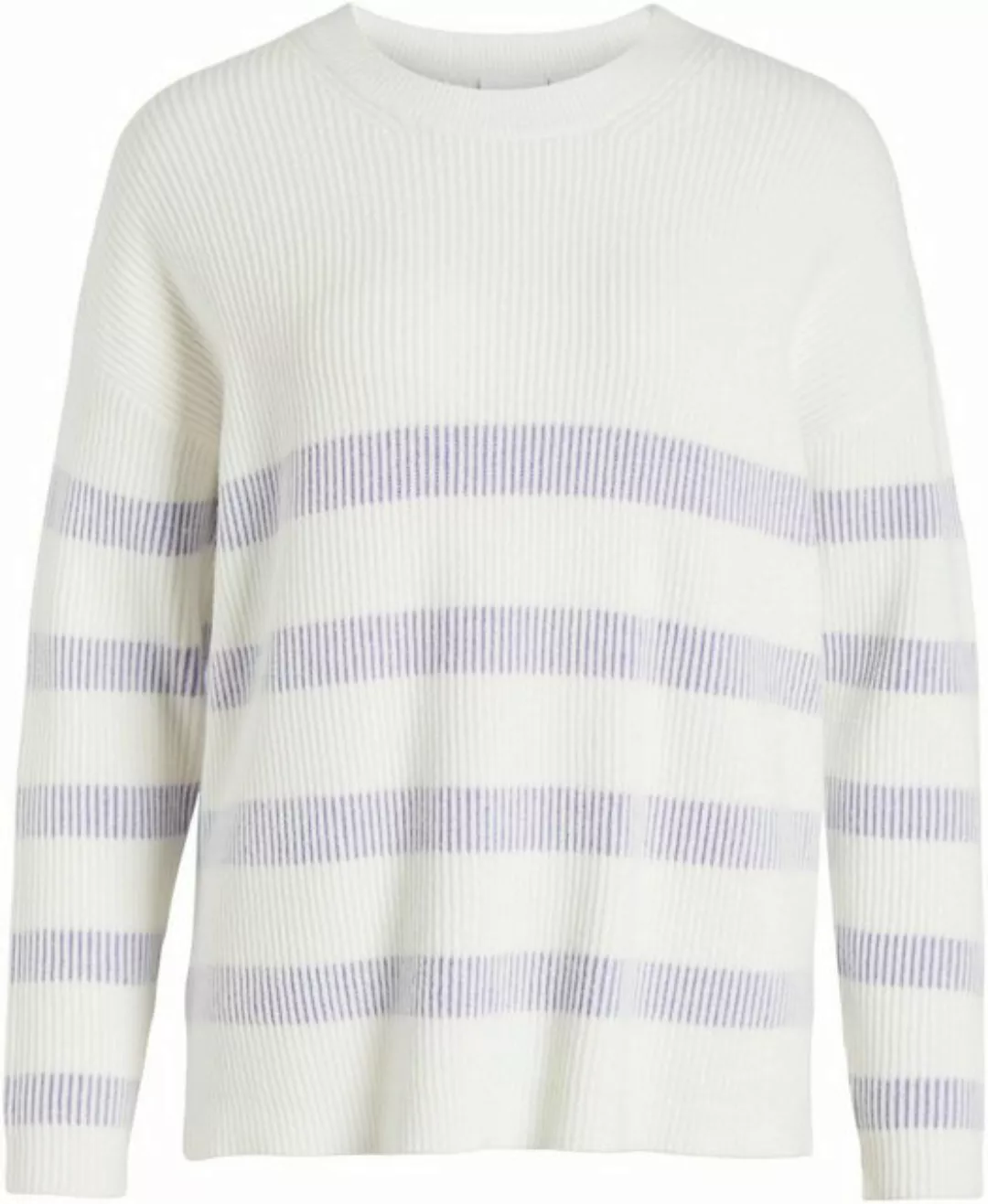 Vila Rundhalspullover VIRIL STRIPE L/S KNIT TOP - NOOS günstig online kaufen