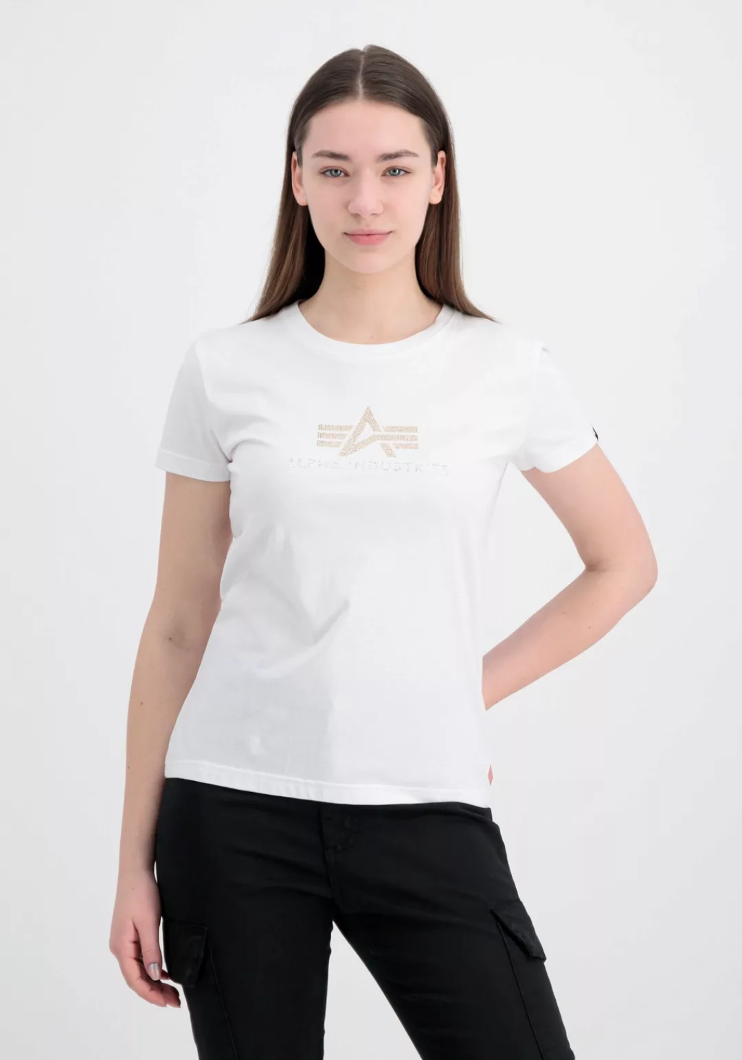 Alpha Industries T-Shirt "ALPHA INDUSTRIES Women - T-Shirts Crystal T Wmn" günstig online kaufen