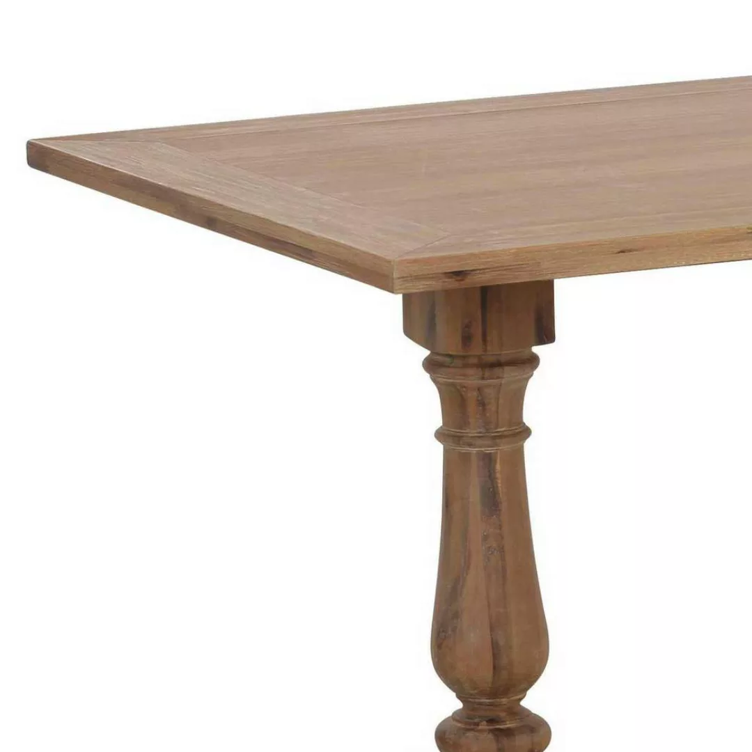 Esszimmertisch aus Akazie Massivholz 220 cm breit günstig online kaufen