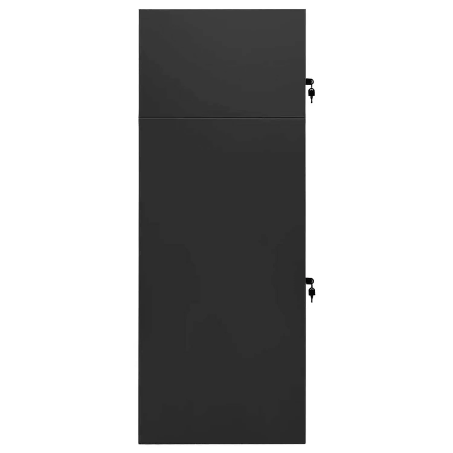 vidaXL Aktenschrank Sattelschrank Anthrazit 53x53x140 cm Stahl günstig online kaufen