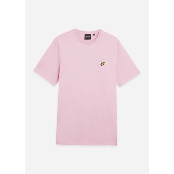 Lyle & Scott  T-Shirts & Poloshirts Plain t-shirt - pink light günstig online kaufen